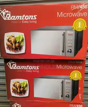 Ramtons Microwave Oven (1 Yr Warranty) Silver R458