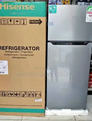 Hisense 205 Litres Double Door Refrigerator (Silver) Hs205/L