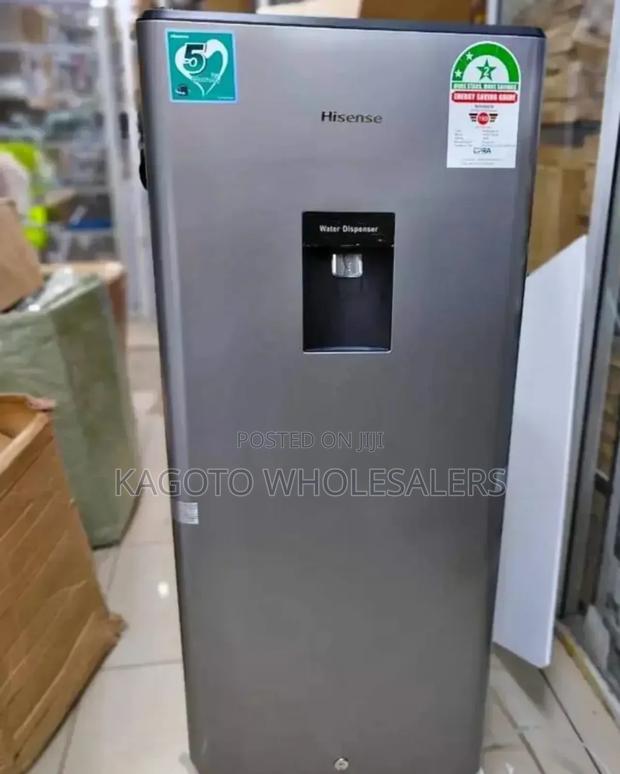 Hisense 176l Two Door Fridge + Dispenser (Silver) Hs176/L