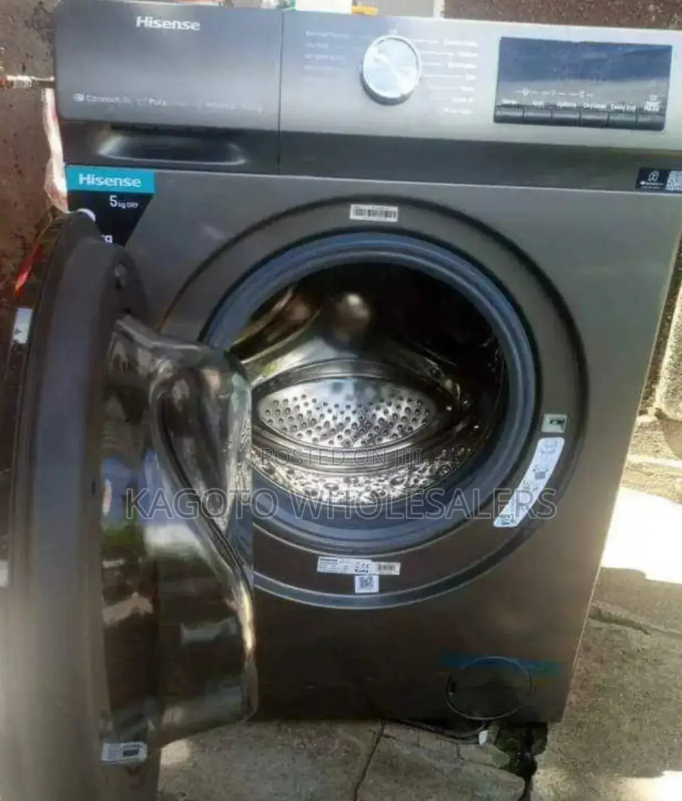 8kgs Hisense Front Load Wash and Dry Washing Machine Hsm8d