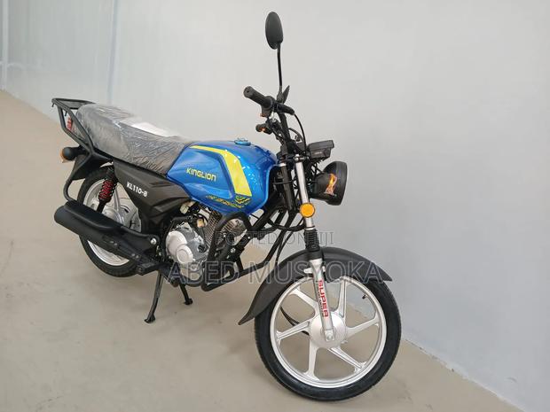 New Motorcycle 2025 Blue - main view