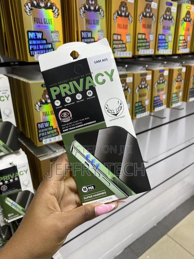 Lokyoo Privacy Screen Protector for Samsung Galaxy A05 - thumbnail 2