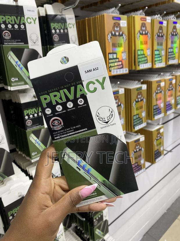 Meeter Privacy Screen Protector for Samsung Galaxy A52 - main view