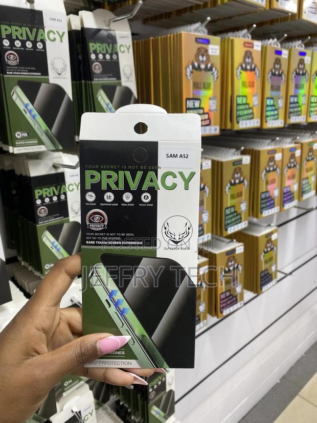 Meeter Privacy Screen Protector for Samsung Galaxy A52 - thumbnail 2