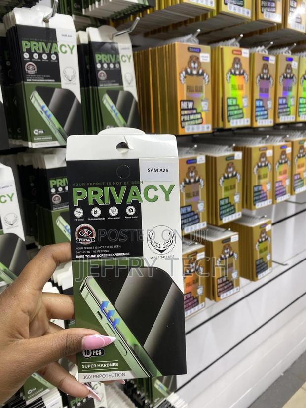 Atouc Privacy Screen Protector for Galaxy A52 Tempered Glass - main view