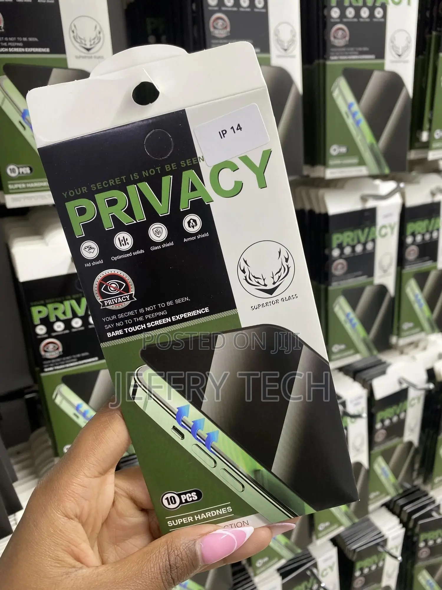 Techo Privacy Screen Protector Compatible With iPhone 14