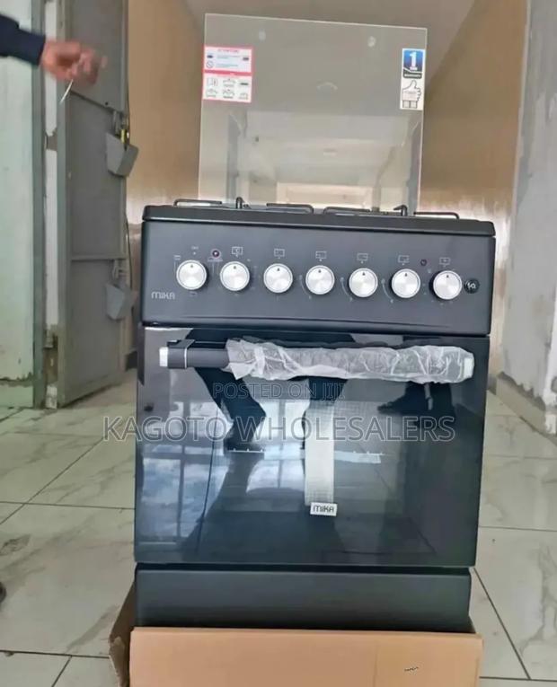 Mika 58×58 3g+1e Marble Free Standing Gas Cooker M/58
