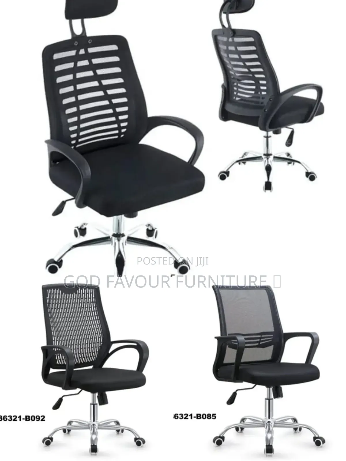 Modern Headrest Office Chair With Armrests Ha8k