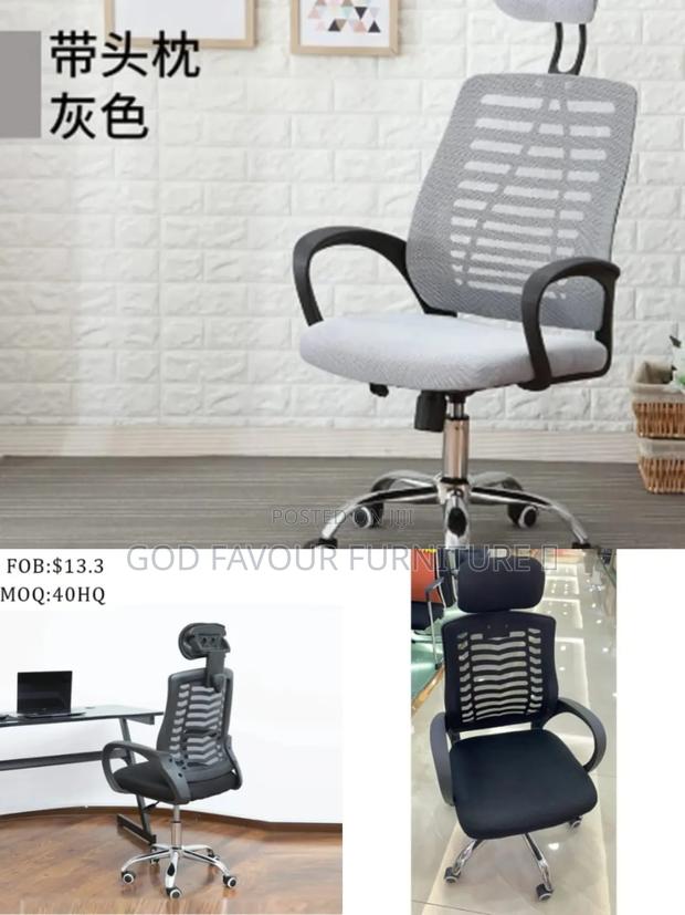 Elegant Modern Headrest Office Chair Gh9k