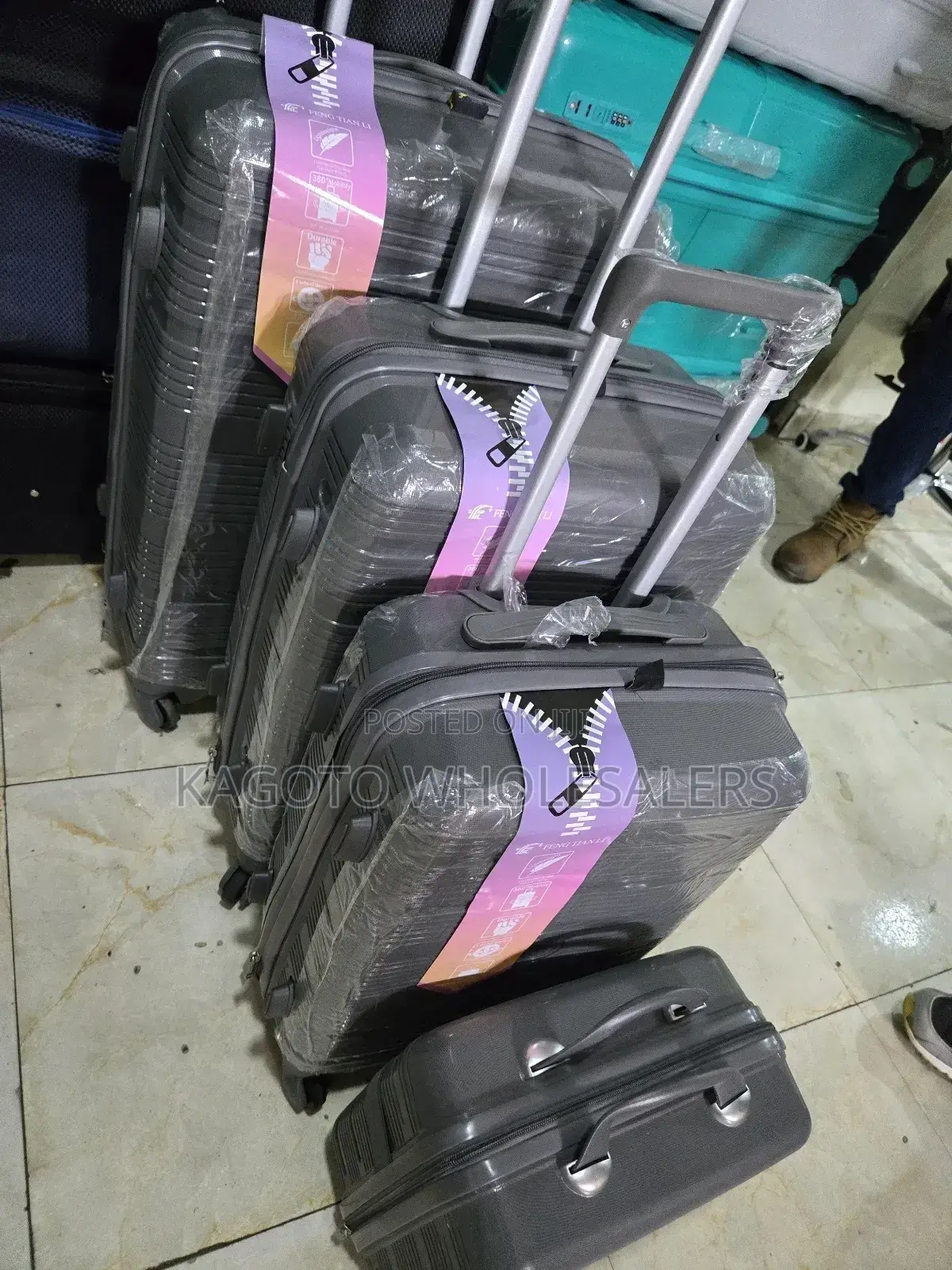 Suitcase Travelling Bag 4 in 1