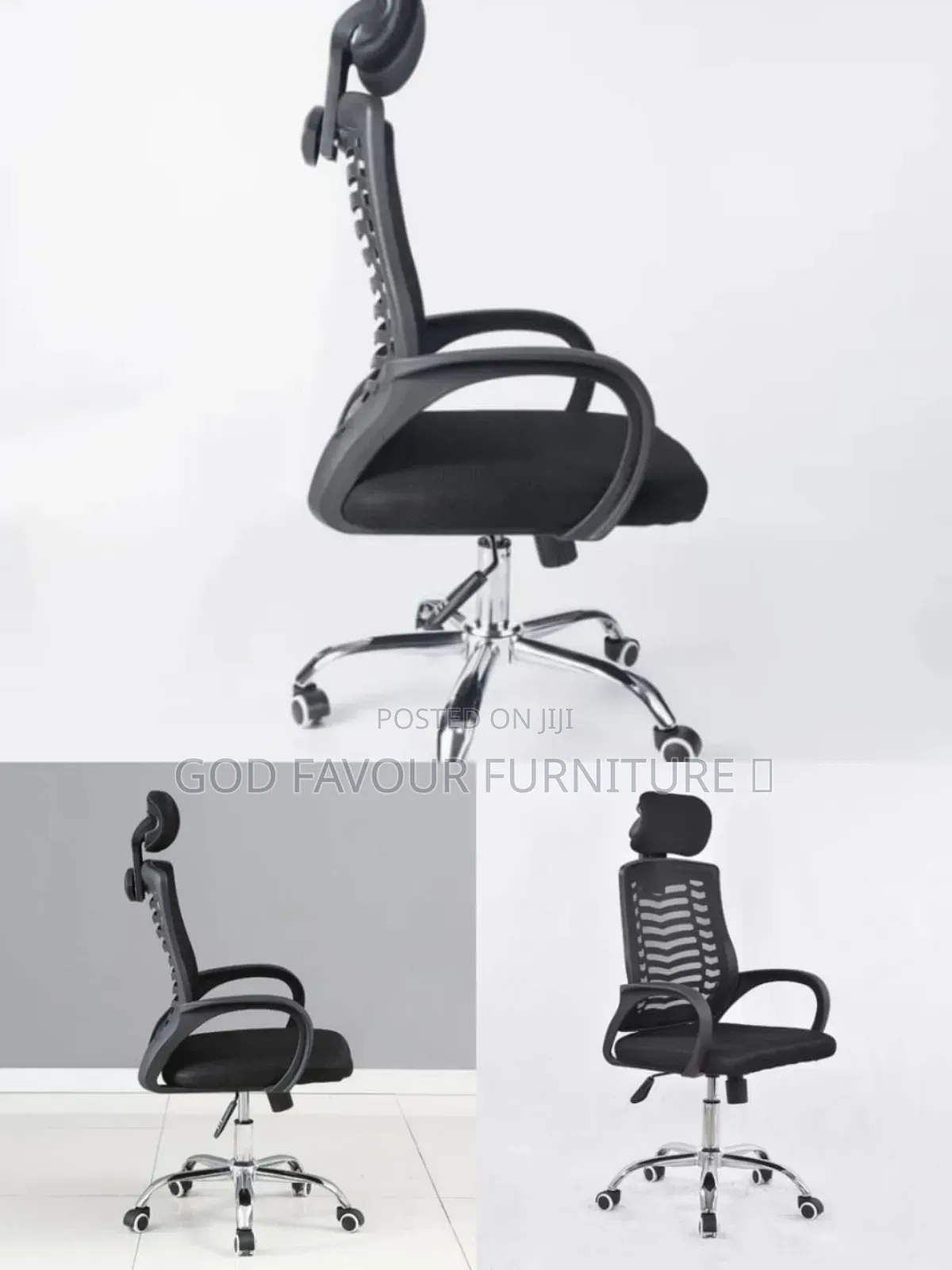 Unique Design Headrest Office Chair With Armrests Gvx3