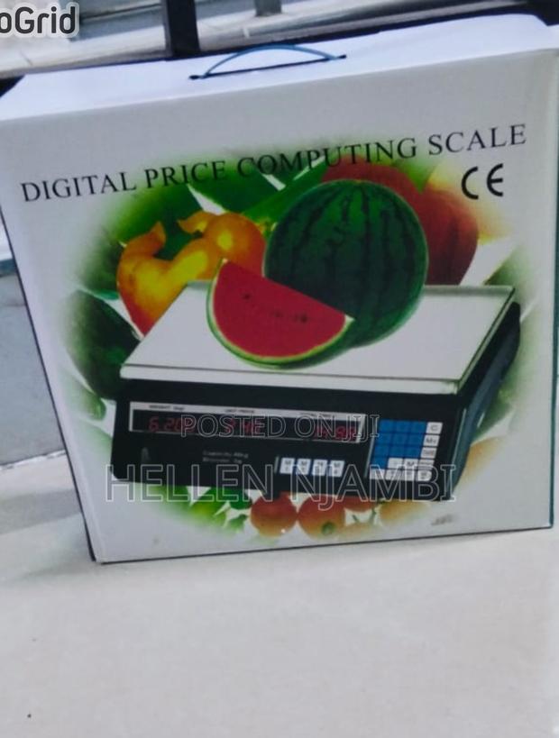 40kg Armless Digital Weighing Scale - main view