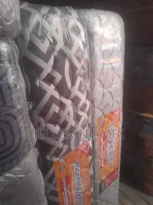 Morning Glory High Density 12" 6 by 6ft Quilted Mattress