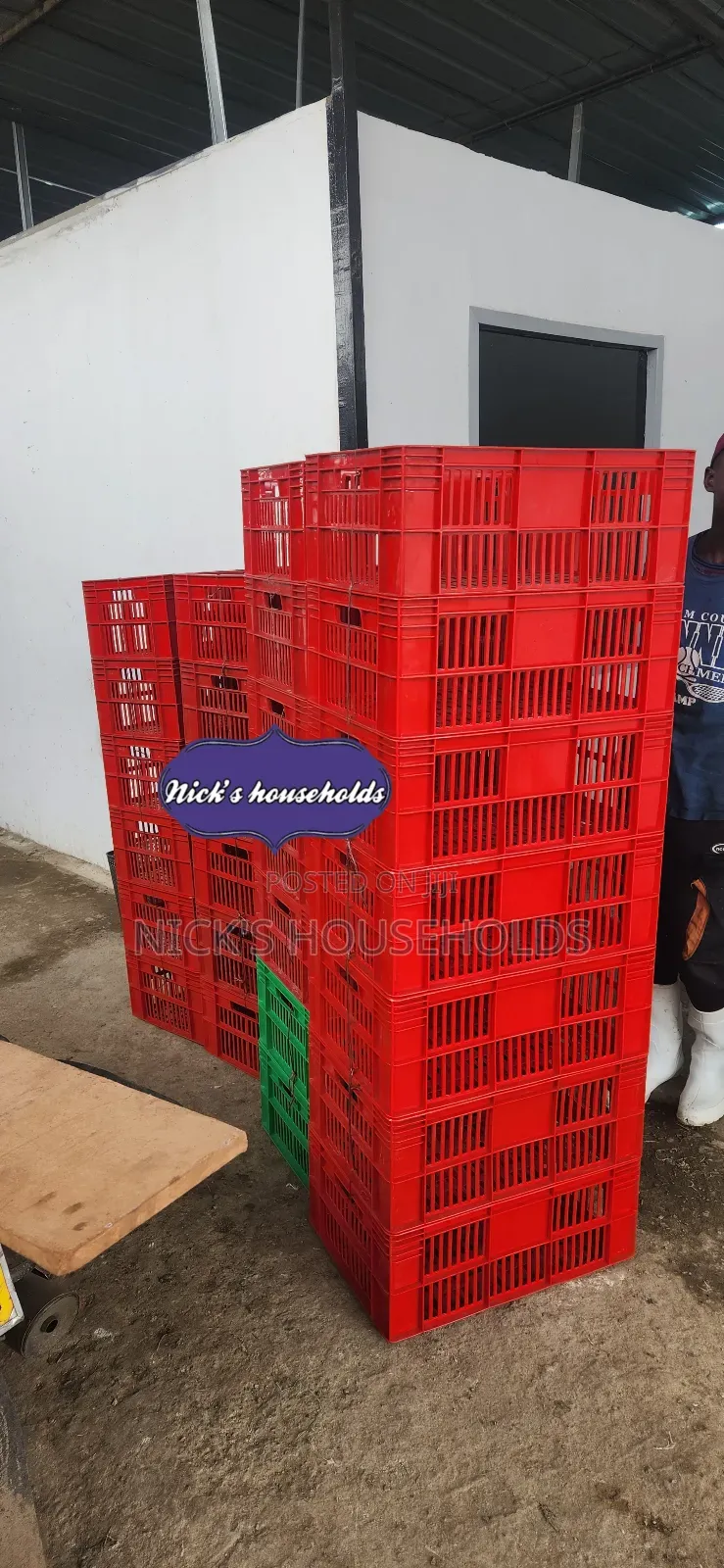 Factory Storage Plastic Crates