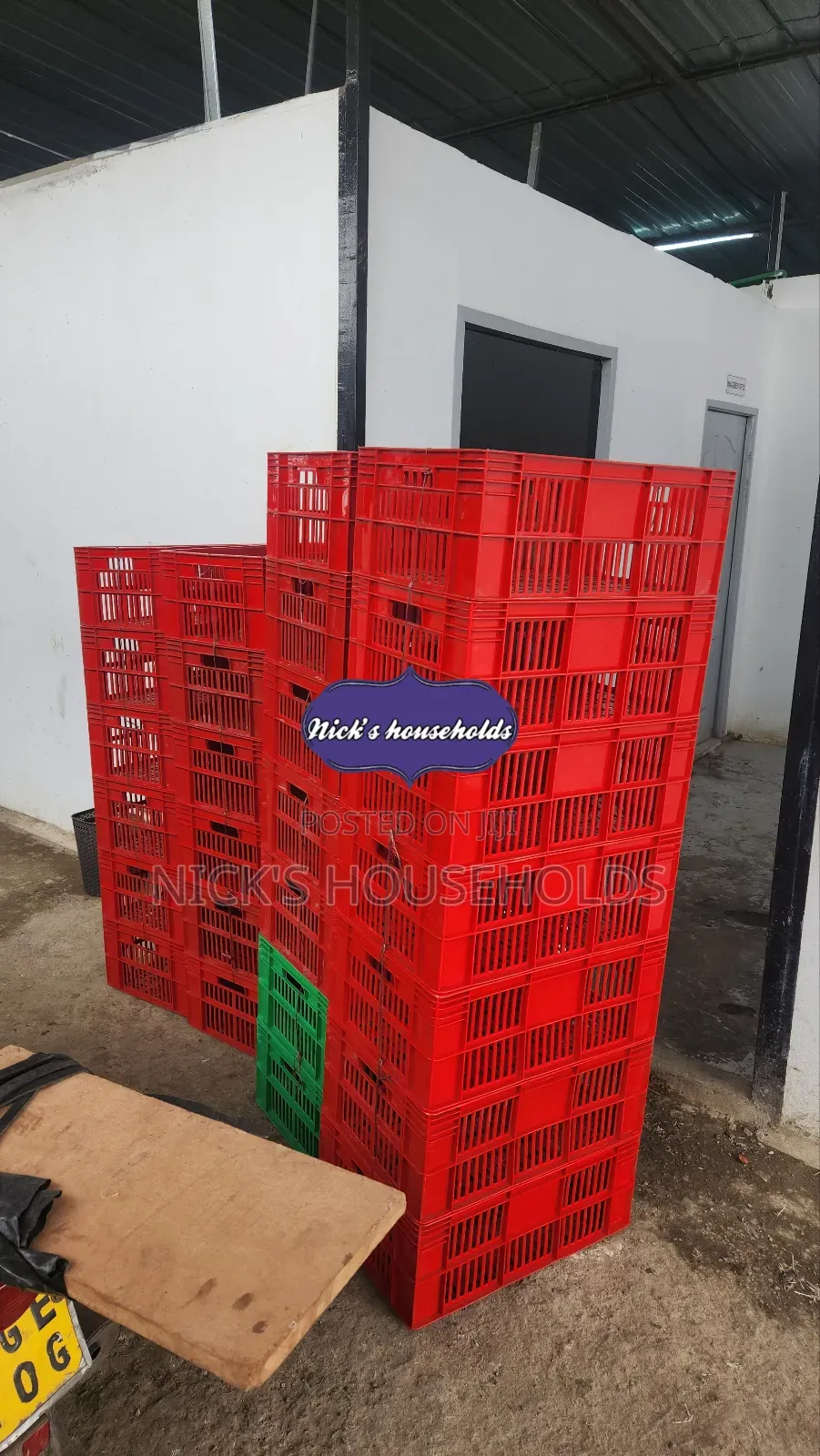 Assorted Affordable Plastic Crates