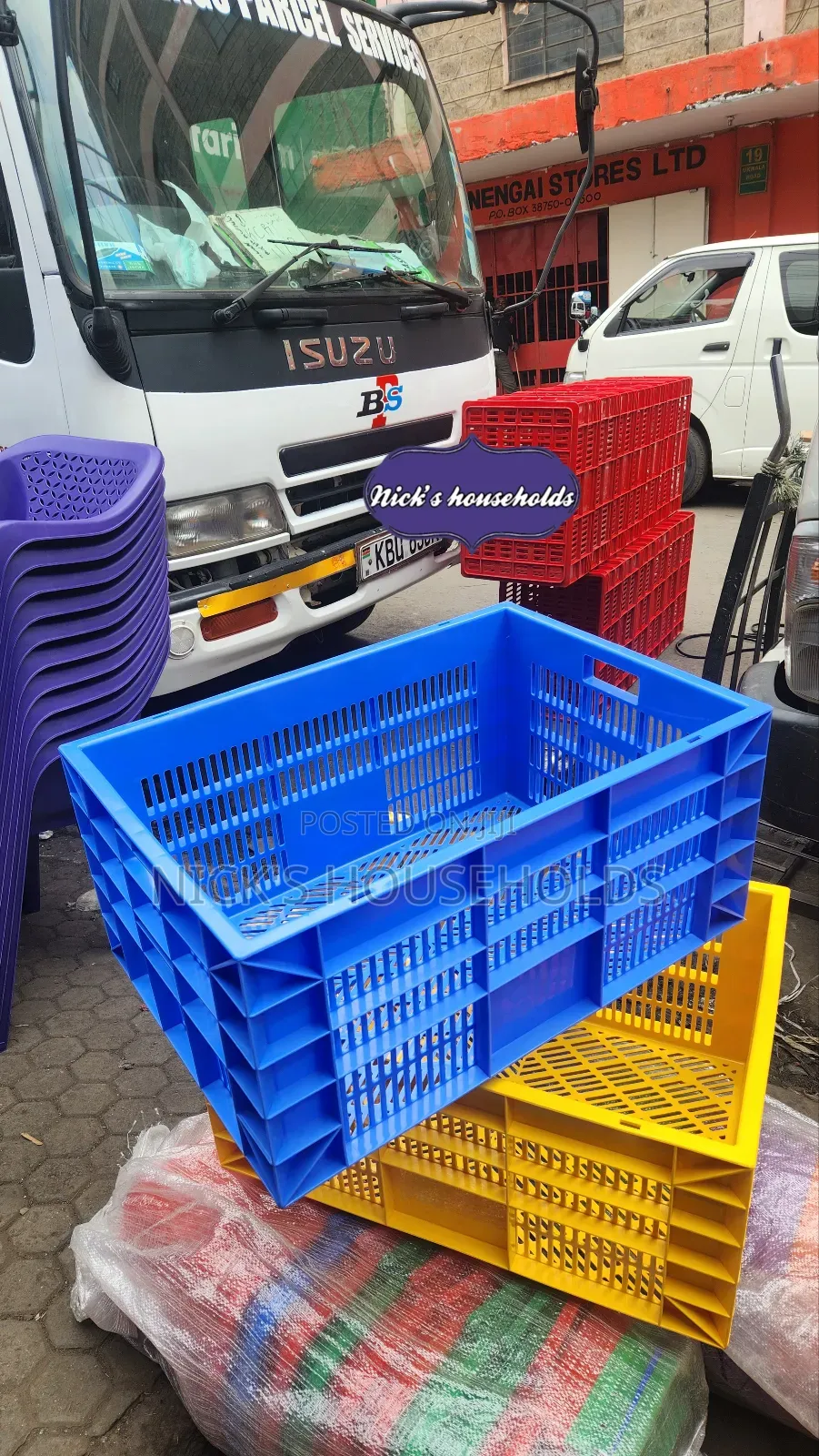 Extra Large Hope Plastic Crate