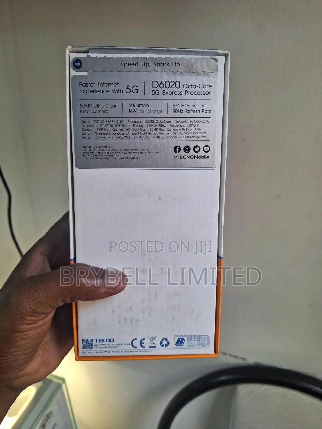 Tecno Spark 10 5G 256 GB Blue