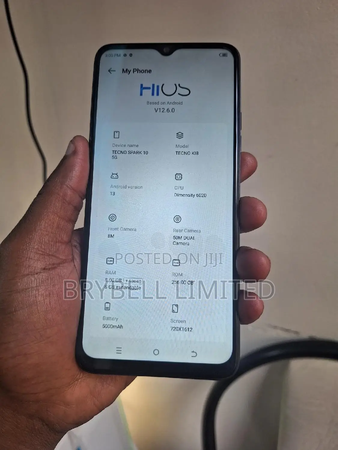 Tecno Spark 10 5G 256 GB Blue