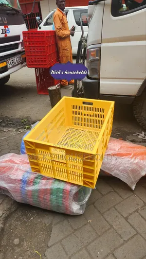 Durable Plastic Crates, Crates for Transport of Foods