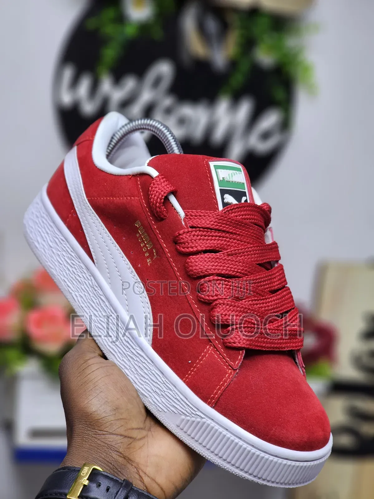 Puma Sued Xl Pure Red Shoes