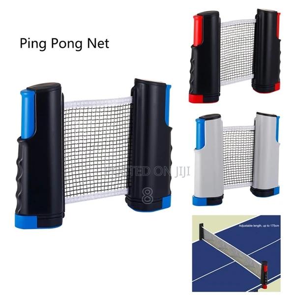 Portable Table Tennis Net Post Set – Easy to Install - thumbnail 2