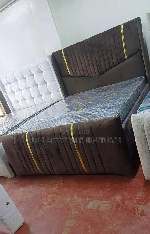 Chester Bed With His Heavy Duty Matress 5by 6 - main view