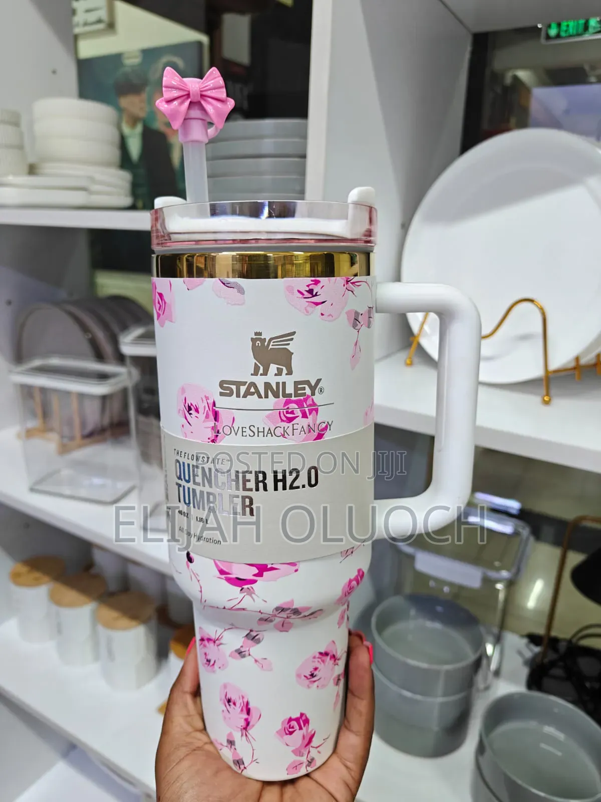 Original Love Shark Floral Stanley Mug