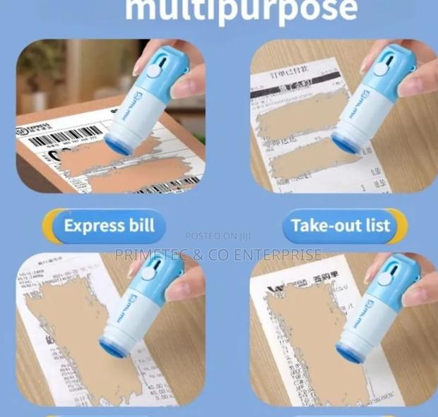 Thermal Paper Correction Fluid With Unboxing Knife Data.