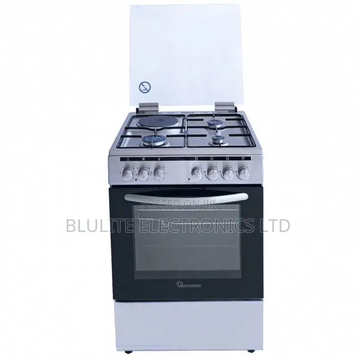 3g+1e 60x60 Half Inox Cooker - Rc/610