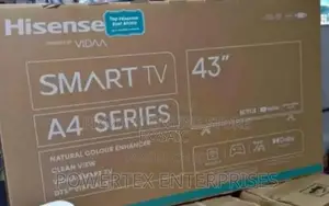 A4 Hisense 43" Smart Tv Frameless