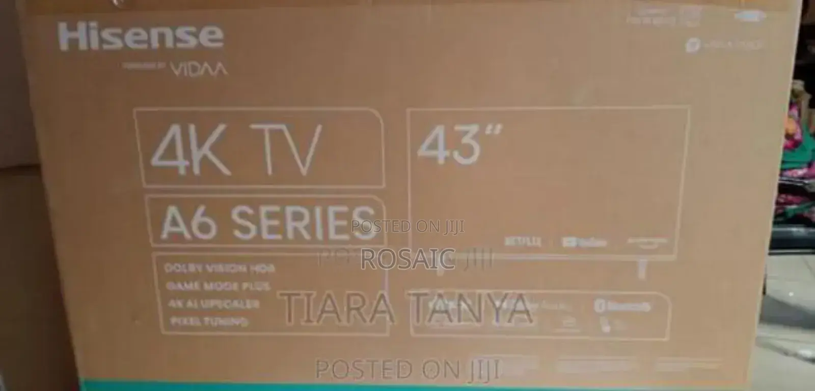 Hisense A6 43" Smart Tv Tv