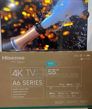 55" Hisense Smart Android Tv Frameless