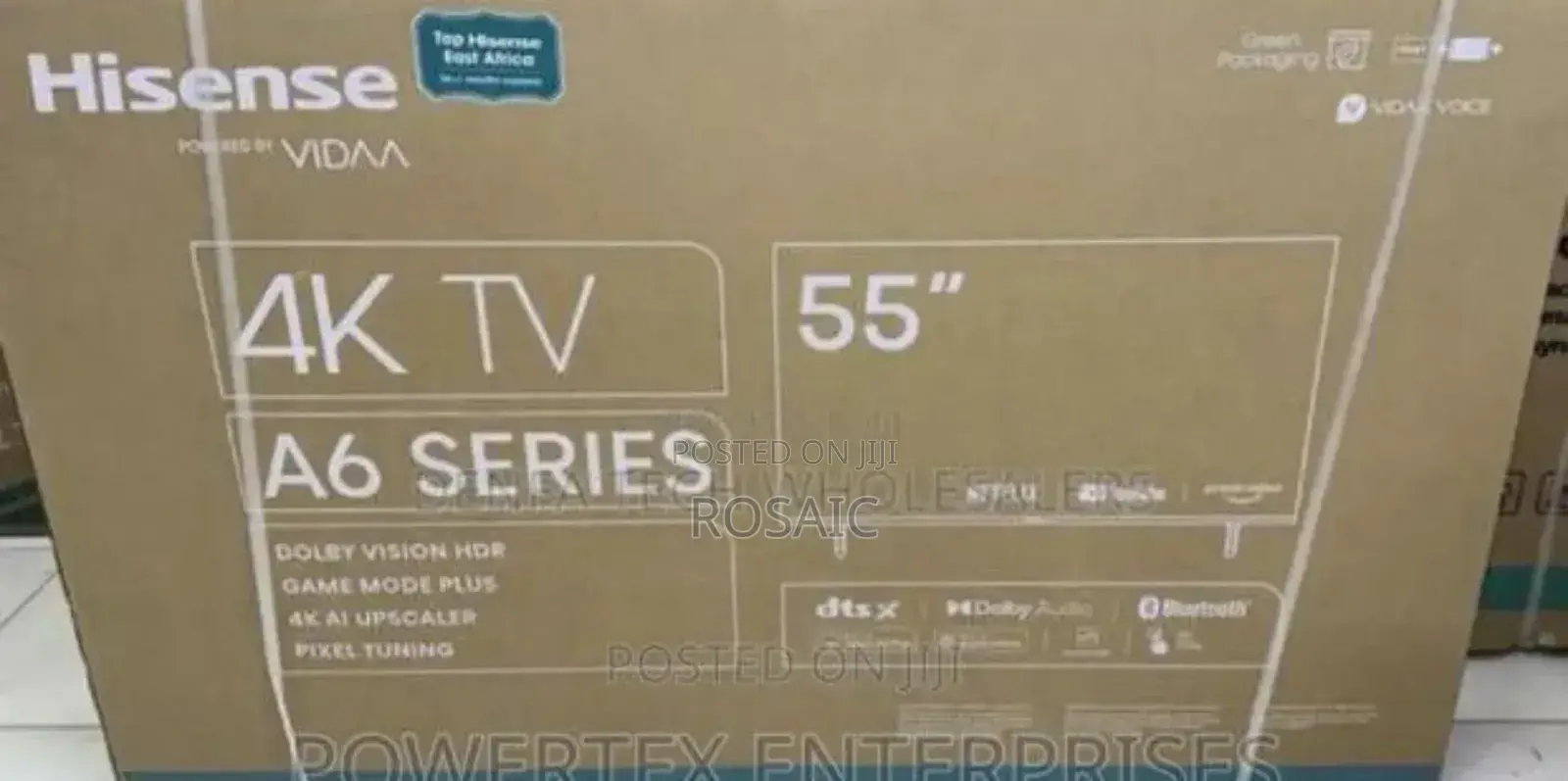 55" Hisense Smart Android Tv Frameless