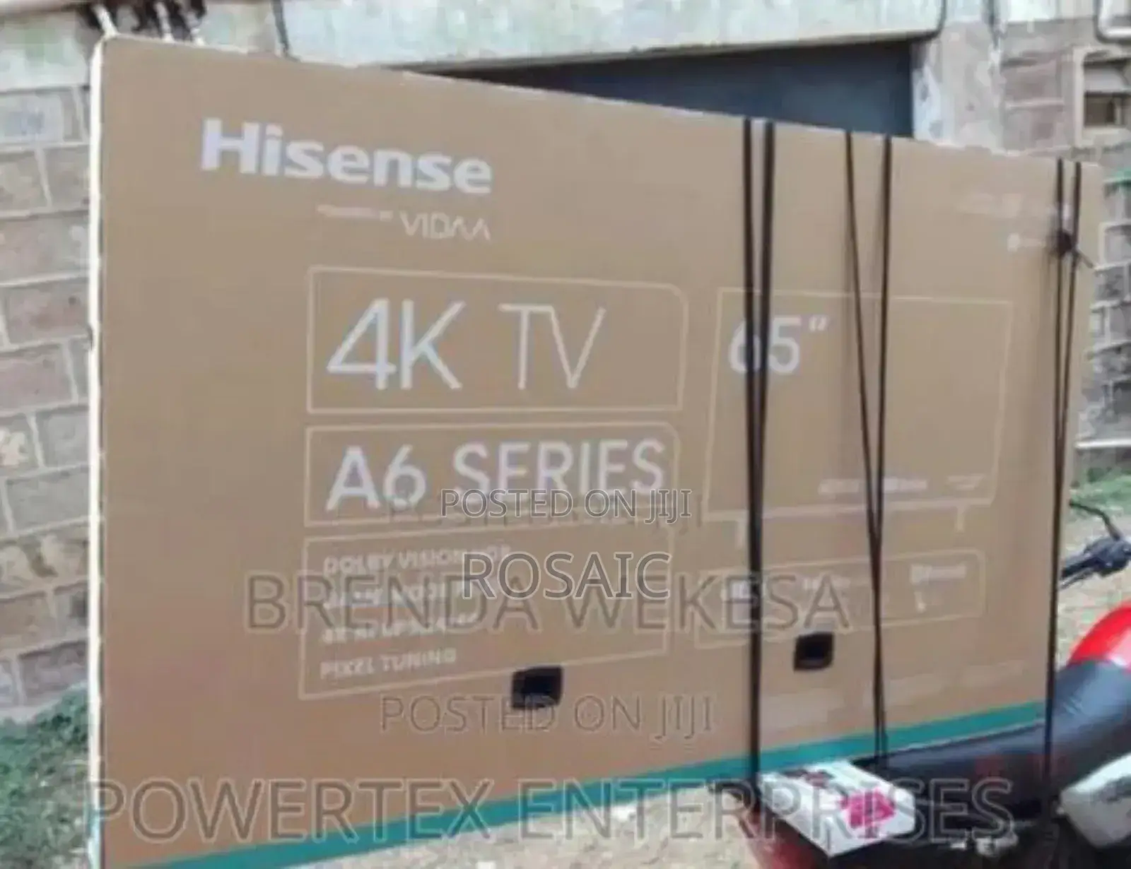 Hisense 65" A6 Smart Frameless With Bt