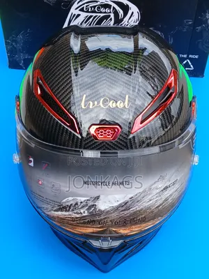 Full Face Dual Visor Motorcycle Helmet