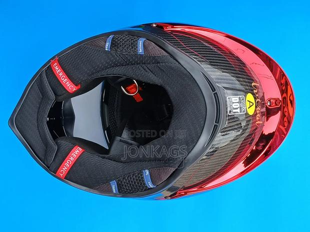 Full Face Dual Visor Motorcycle Helmet - thumbnail 6