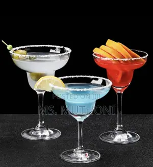 6 PCS 340 Ml Margarita Glasses