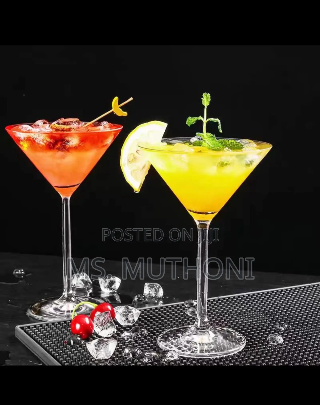 190 Ml 6 Pieces Martini Glasses
