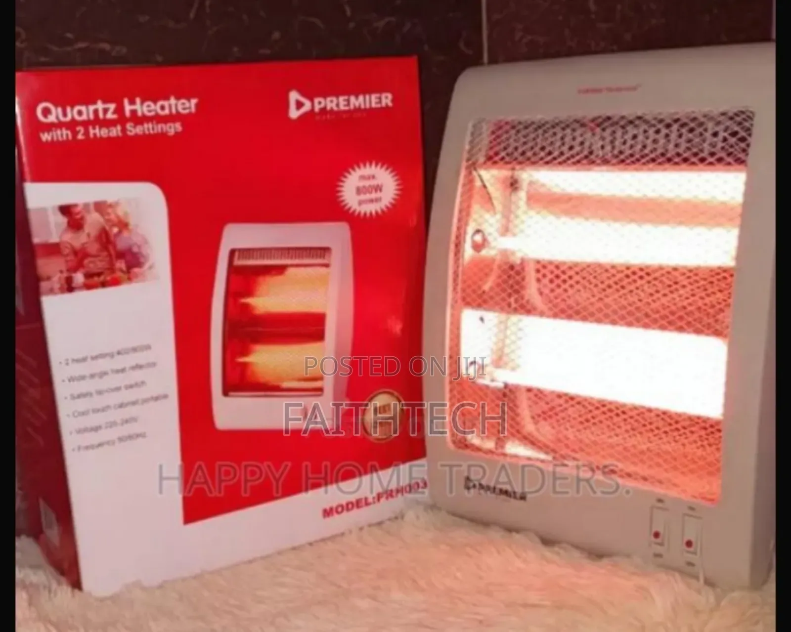 Premier Room Heater Model No Prh003