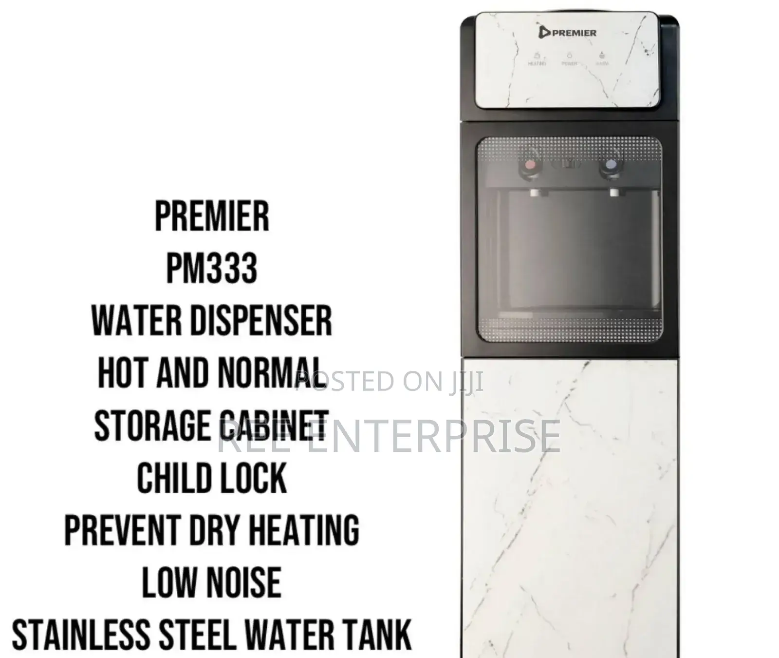 Premier Hot and Normal Water Dispenser With Child Rock