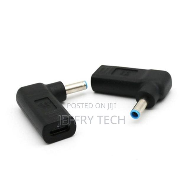 Type-C Female to 4.53.0mm Male 90 Degree Angle W/Pd Chip Dc