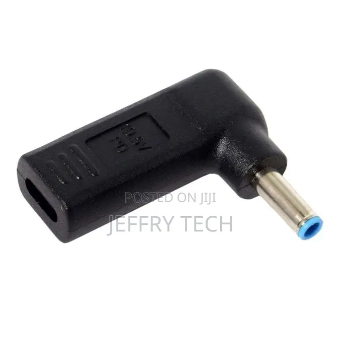 Type-C Female to 4.53.0mm Male 90 Degree Angle W/Pd Chip Dc