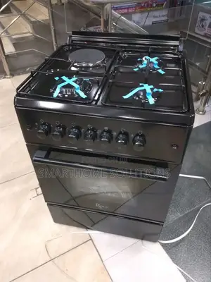 Roch 60x60 Cooker – Electric Oven, 3 Gas + 1 Electric Hob