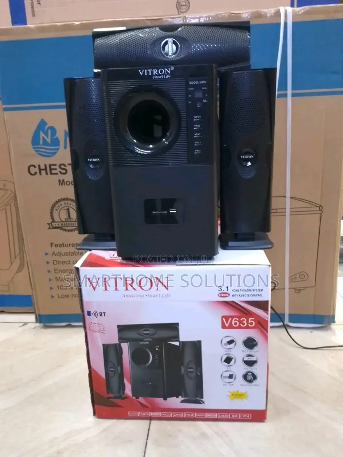 Vitron 635 ,3.1 Channel Subwoofer 10000 Watts