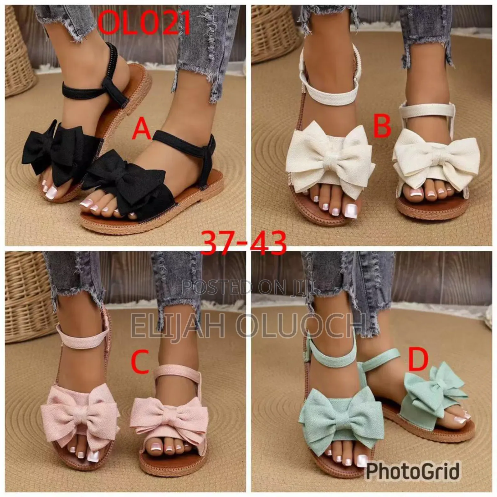 Cute Bowtie Sandles Fully