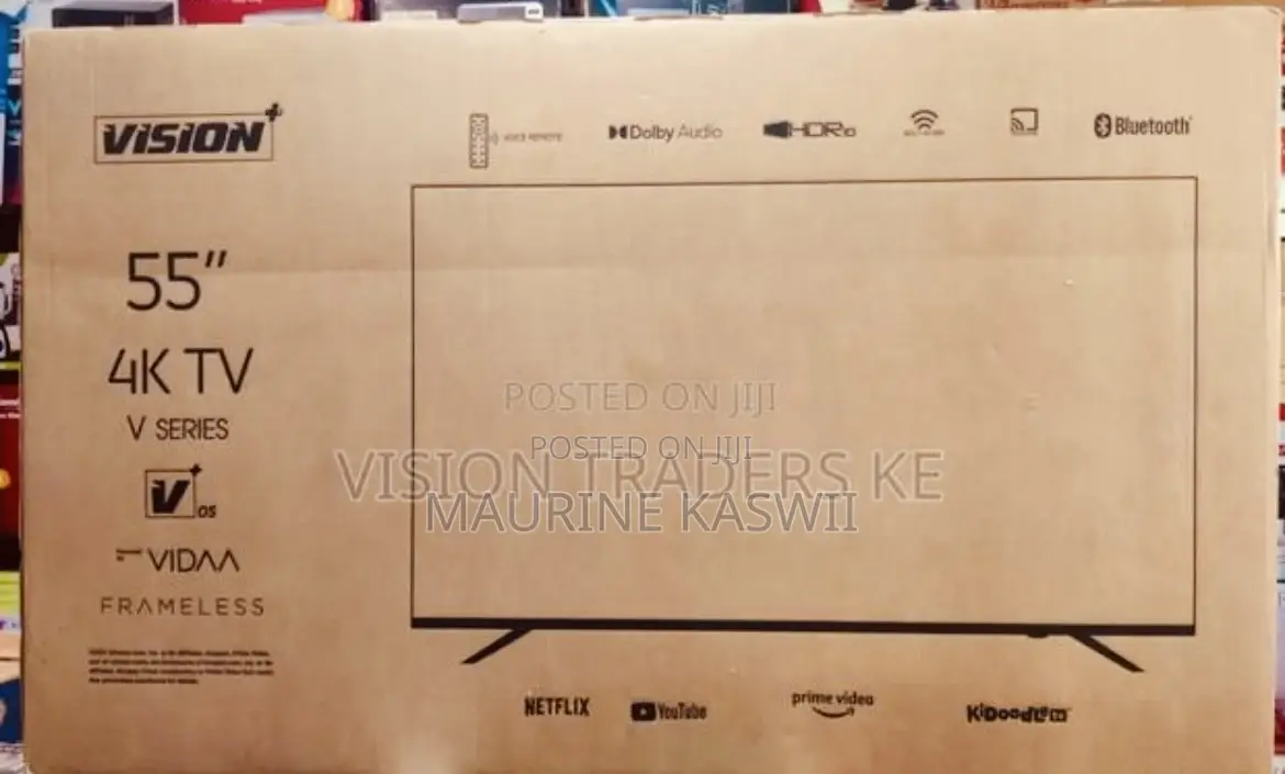 Vision Plus 55” Uhd Vida Frameless (2025