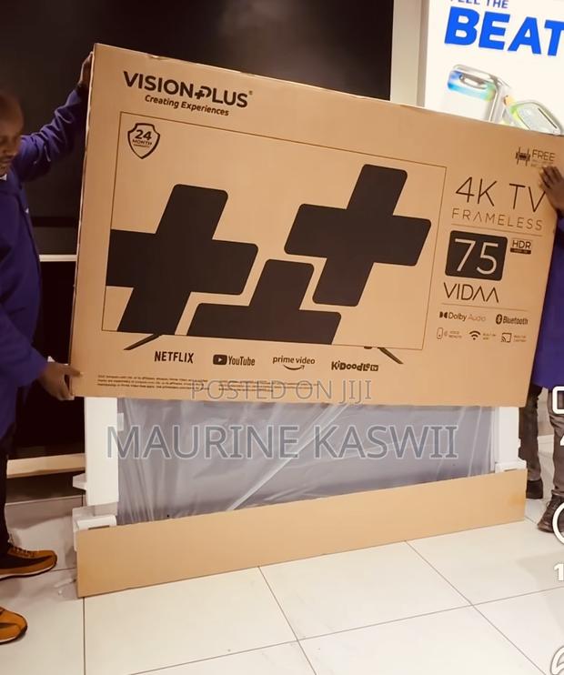 Vision Plus 75inches Vidaa4k Tv - thumbnail 2