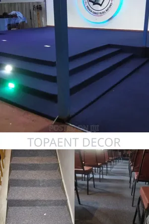 Floor Solutions Grey And Nevy Blue Delta Wall To Wall Carpet