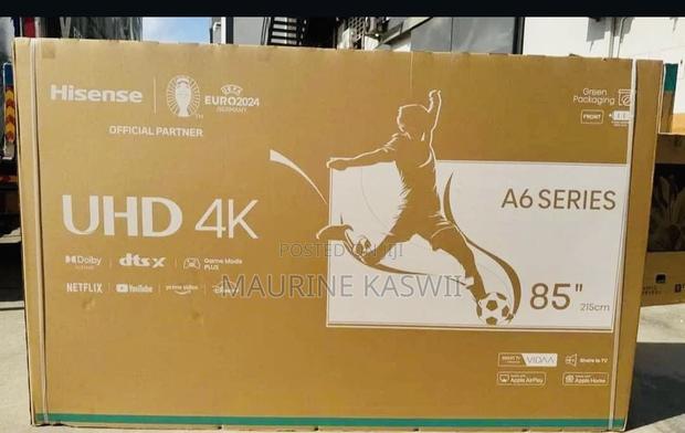 Hisense 85”A6 Uhd 4kframeless (2025