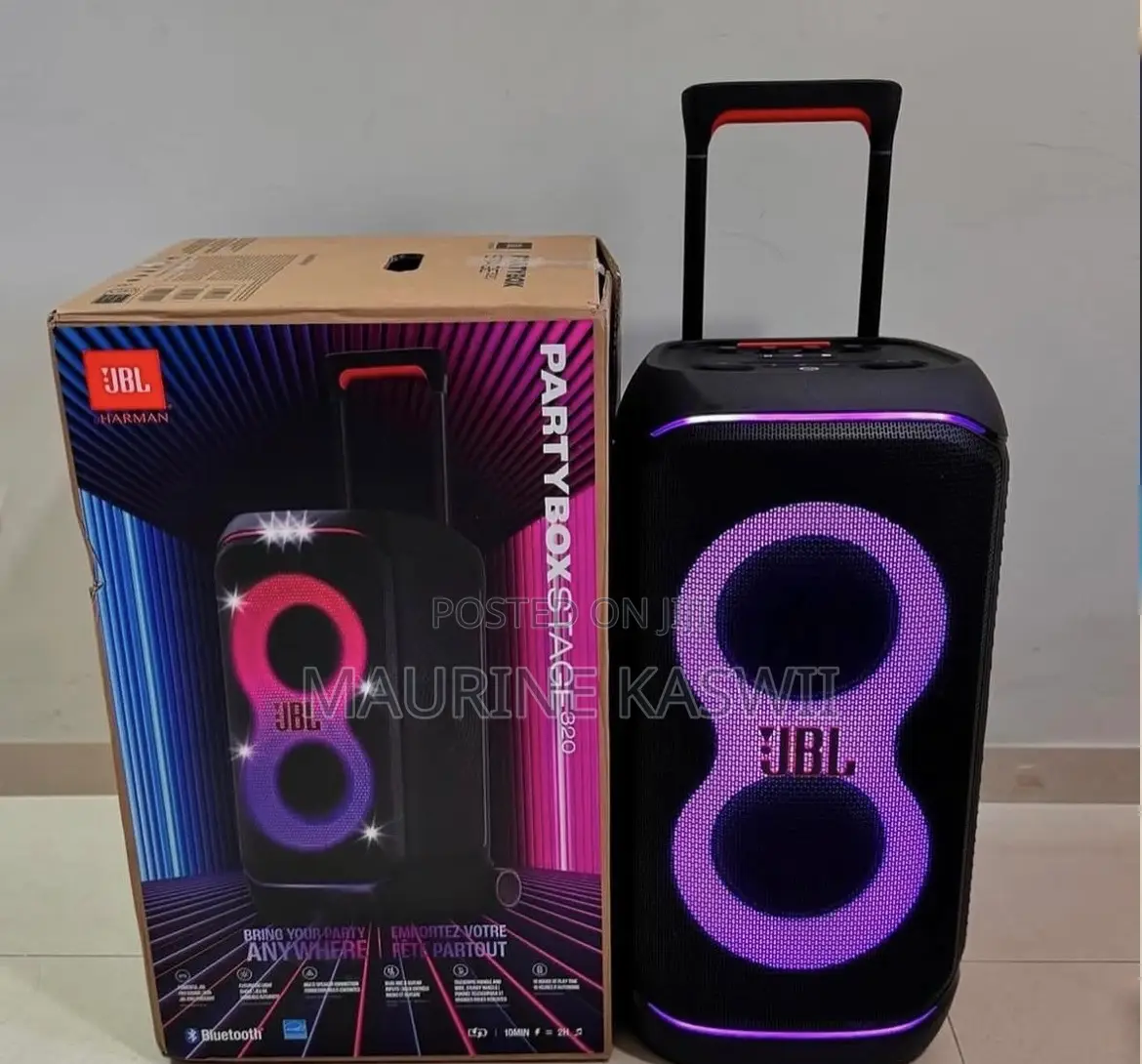 JBL Partybox Stage 320 Portable Wireless Speaker